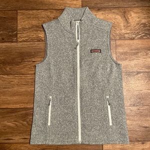 NWOT Vineyard Vines Knit Sweater Vest Gray XS
